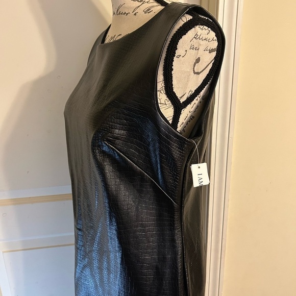 Shelby & Palmer faux leather dress - Picture 3 of 4